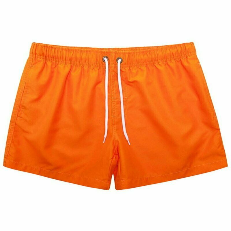 swim shorts orange front