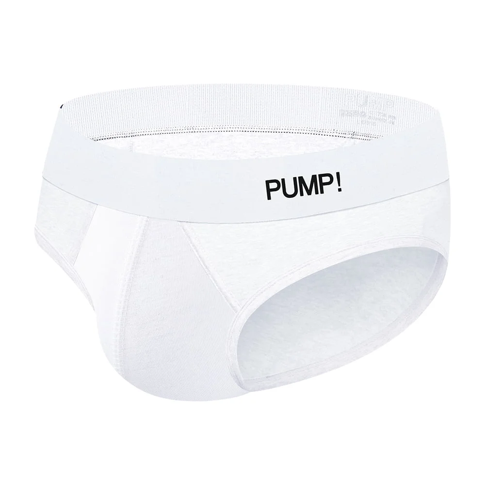 PUMP! Underwear White Classic Brief